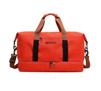 Weekender Bags for Women - Travel Bag for Men | Travel Bag for Women Ladies Overnight Carry on Tote Duffel Bag with Sleeve Luggage and Shoe Compartment, Red, Se référer au descriptif, Refer to