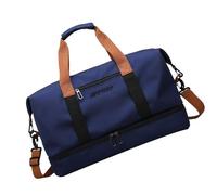 Weekender Bags for Women - Travel Bag for Men | Travel Bag for Women Ladies Overnight Carry on Tote Duffel Bag with Sleeve Luggage and Shoe Compartment, Dark Blue, Se référer au descriptif, Refer to