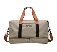 Weekender Bags for Women - Travel Bag for Men | Travel Bag for Women Ladies Overnight Carry on Tote Duffel Bag with Sleeve Luggage and Shoe Compartment, Khaki, Se référer au descriptif, Refer to