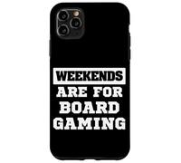 Weekends Are For Board Gaming Fun Nights Case for iPhone 11 Pro Max