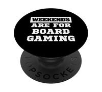 Weekends Are For Board Gaming Fun Nights PopSockets Adhesive PopGrip