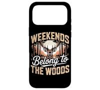 Weekends Belong To The Woods Deer Hunting Wildlife Hunter Case for iPhone 17 Pro Max