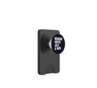 Weekends Coffee Jazz And Naps Musician Music Lover Quote Mom PopSockets PopWallet for MagSafe