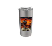 Weekends Require Wine Funny Wine Lover Stainless Steel Insulated Tumbler
