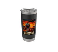 Weekends Require Wine Funny Wine Lover Stainless Steel Insulated Tumbler
