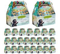 Weekgrat 25 Pcs VBS 2026 Paper Boxes Bulk Rainforest Falls Jungle Treat Goodie Boxes Gift Bags Exploring the Nature of God Summer for Religious Vacation Bible Sunday School Party Decoration Supplies