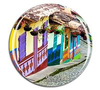 Weekino Colombia Bogota Fridge Magnet 3D Crystal Glass Tourist City Travel Souvenir Collection Gift Strong Refrigerator Sticker