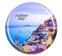 Weekino Italy Positano Fridge Magnet 3D Crystal Glass Tourist City Travel Souvenir Collection Gift Strong Refrigerator Sticker