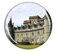 Weekino Scotland Inveraray Castle UK England Fridge Magnet Travel Gift Souvenir Collection 3D Crystal Glass Sticker