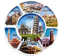 Weekino Siena Rome Pisa Venice Florence Lucca Italy Magnet Travel Souvenir 3D Resin Collection Gift Fridge Refrigerator Magnet