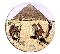 Weekino The Pyramids of Giza Egypt Fridge Magnet 3D Crystal Glass Tourist City Travel Souvenir Collection Gift Strong Refrigerator Sticker