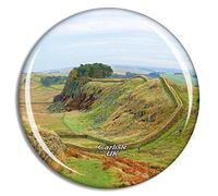 Weekino UK England Carlisle Hadrian's Wall Fridge Magnet Travel Souvenir City Collection 3D Crystal Glass Gift Strong Refrigerator Sticker