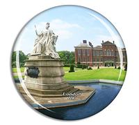 Weekino UK England London Kensington Palace Gardens Fridge Magnet Travel Souvenir City Collection 3D Crystal Glass Gift Strong Refrigerator Sticker