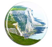 Weekino UK England The White Cliffs of Dover Fridge Magnet 3D Crystal Glass Tourist City Travel Souvenir Collection Gift Strong Refrigerator Sticker