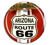 Weekino USA America Kingman Route Arizona Fridge Magnet Travel Souvenir City Collection 3D Crystal Glass Gift Strong Refrigerator Sticker