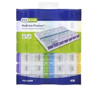 Weekly 4X/Day with Push Buttons Medtime Planner, 2 XL, 1 Count, Ezy Dose