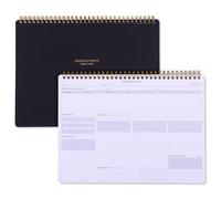 Weekly Academic Planner for Student - 54 Weeks Spiral Dashboard Desk Pad Is The Perfect Organizer for Managing Your School & Personal Life - Study Planner for Year Productivity