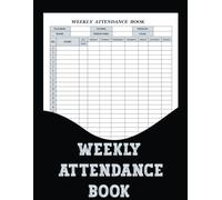 Weekly Attendance Book: Track your students' attendance with the Teachers' Weekly Attendance Book. Simply fill in the dates, names, and attendance after each class session.