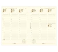 Weekly Diary A5 Ivory Vertical Multilingual | Filofax