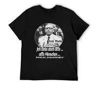 Weekly Erich Mielke I Love Everyone .. T-Shirt Black GDR OSSI Eastern Cult Stasi Fun Black