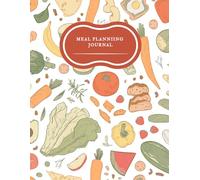 Weekly Meal Planner | 8.5" x 11", 200 Pages - Meal Planning Journal with Grocery Lists, Daily Sections for Breakfast, Lunch, Dinner & Snacks