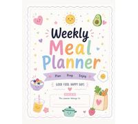 Weekly Meal Planner Notebook