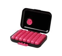 Weekly Medication Organizers with 7 Day Intelligent Compartments Portable ABS Pills Case for Travel Home Easy Clean Removable Design Travel Friendly Pills Case