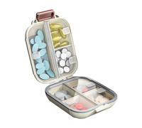 Weekly Medicine Box, Leak Proof Construction Case, Ensure Dry During Travel or Home Daily Life, Travel Pill Container