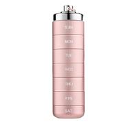 Weekly Moisture Proof Pill Organizer: Portable Aluminum Pill Boxes, Compact and Portable Pill Box with Quick Release Lanyard on the Part When Going Out, Can Be Fixed