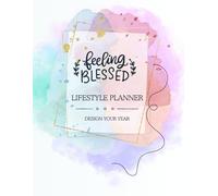 Weekly & Monthly Planner: Lifestyle Organizer with Daily Planning, Food & Fitness Tracker | 12-Month Appointment Book (Jan-Dec 2024) | 8.5 x 11 | 122 Pages | Matte Cover