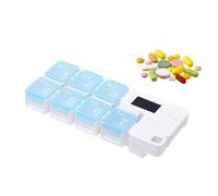 Weekly Pill Box - ABS PP | Pill Box | Weekly Pills Organizer Medicine Storage Case 7 Day Pills Container | for Medication Management Storage Travel and Daily Use