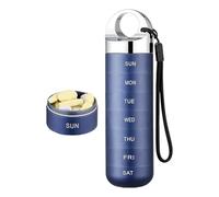 Weekly Pill Box Metal Storage
