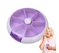 Weekly Pill Box - Portable Pill Dispenser Storage Box, Removable Design Storage Supplies For Pills, Candy, Supplements, And Other Small Items, Travel Friendly Daily Organizer For Home, Offic