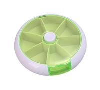 Weekly Pill Dispenser - Portable Pill Dispenser Box, Weekly Pill Case | Transparent Multi-Purpose Storage Items for Pills, Sweets, and Other Items