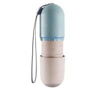 Weekly Pill Organizer | Airtight Waterproof 7 Day Portable Dispenser,Daily Medicine Organizer - for Supplements Fish Oil Medication Daily Travel Purse Storage