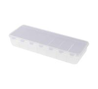 Weekly Pill Organizer - Dose 7-Day Am/Pm Pill Box | Large Compartments For, Fish Oil, Supplements | 3-Times-a-Day Medicine Planner, Portable And, Clear And Color Options, Easy To
