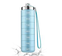 Weekly Pill Organizer - Metal Tablet Case, Container for Seven Days, Storage Holder with Capacity, Travel Gear | Pill Box For Women Men Adults Seniors Business Trip Commuter