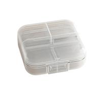 Weekly Pill Organizer - Portable Pill Boxes 7 Day | Small Daily Medicine Personal Storage | Supplement Tablet Dispenser | 7 Day Weekly Compact Aesthetic Pills Pocket Divider For Bag Purse Tra