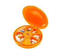 Weekly Pill Organizer | Sausage-Lip Pill Container - Personal Supplement Case,for Seniors Travelers Caregivers Daily Routine Home Office Gym Camping Vacation