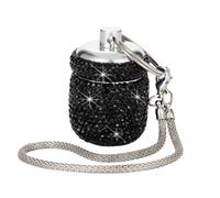 Weekly Pilling Case Sturdy Aluminum Travel Organizers for Medications and Supplements with Keychain Charm Sturdy Alloy Pilling Holder