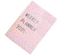 Weekly Planner 2025-2025 Planner | Small Weekly Planner 2025 Agenda, Weekly / Monthly Planning Calendar, Pocket Daily Planner, Journal Planner, Writing Task