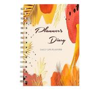 Weekly Planner 2025, Spiral Coil Budget Notepad, Compact Smooth Writing Planning Tool, Financial , 8.39 x 6.1 Inches for Work, Travel, , Homework, and Study