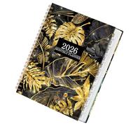 Weekly Planner 2026 - Agenda with Flowers and Dates - Weekly Planner with Flowers and Dates Calendar, for Home School Office Classroom Study Work Academic Teacher Student Christmas