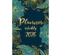 Weekly planner 2026: One week on two pages | size (6"x9") | Vertical Layout | 12 months January to December .