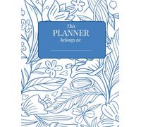 Weekly Planner: 53 Weeks to Organize Your Schedule, Appointments, Goals & To-Do Lists | Spacious Weekly Layout with Notes Pages for Home, Work & School