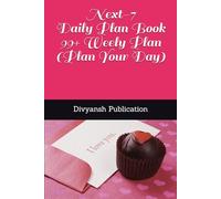 Weekly Planner Book | 100 Weekly Plan Chart | Plan Your Week According To You | Day Plan Book