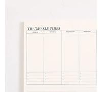 Weekly Planner/Monthly Plan Pad, Tear Off Things to Do Notepad Organiser, Weekly/Monthly Planner Desk Planner for Meal, Menu, Appointments, Schedule