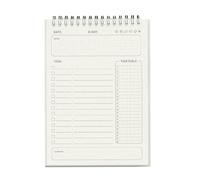 Weekly Planner Notebook 160 Page Lined for Student Daily Scheduling, Twin Coil Binding Academic