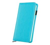 Weekly Planner Notebook A6 Appointment Books Hardback Small Journal Daily Planners Portable schedule book with Lined Pages for Work School Home Personal Organized Blue