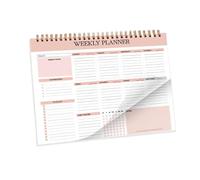 Weekly Planner Notebook Coil-binding Academic 52 Week Journal 104 Page Undated(Color 01)